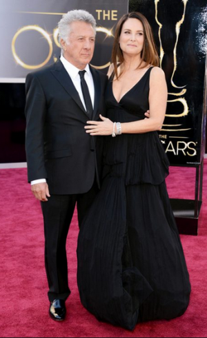 Oscars 2013 - Dustin and Lisa Hoffman